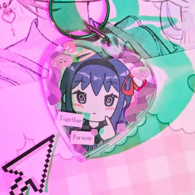 Брелок-сердечко с Хомурой