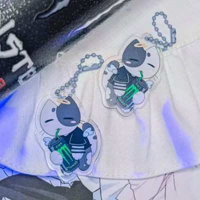 Брелок "Черный энеркотик"