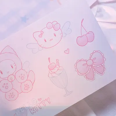 Стикерпак "Хэллоу Китти"