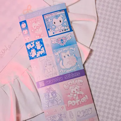 Стикерпак "Сине-Фиолетовый"