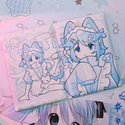 Обложка на паспорт "Тенши увуста"