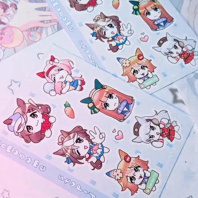 Стикерпак "Stupid Uma"