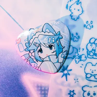 Значок-сердечко "Увуста"