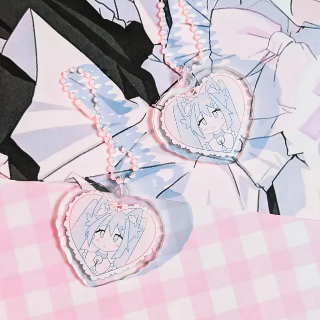 Брелок "Мику сердечко"