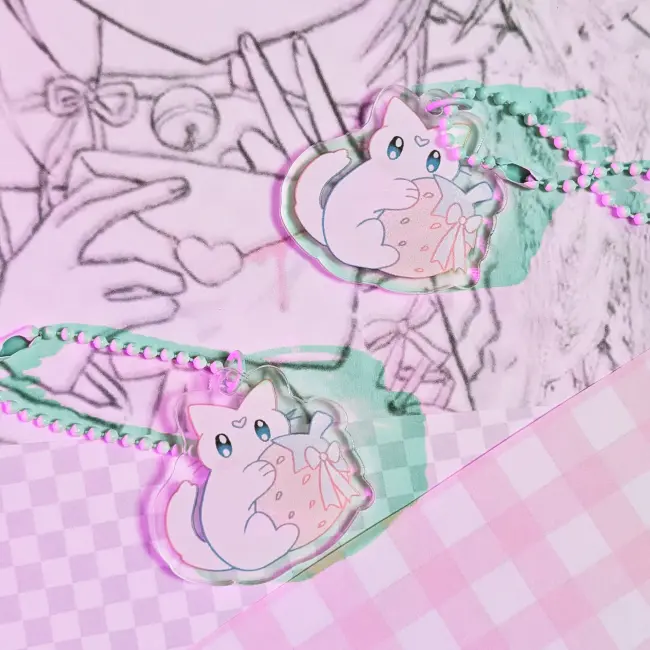 Брелок "Клубничка"