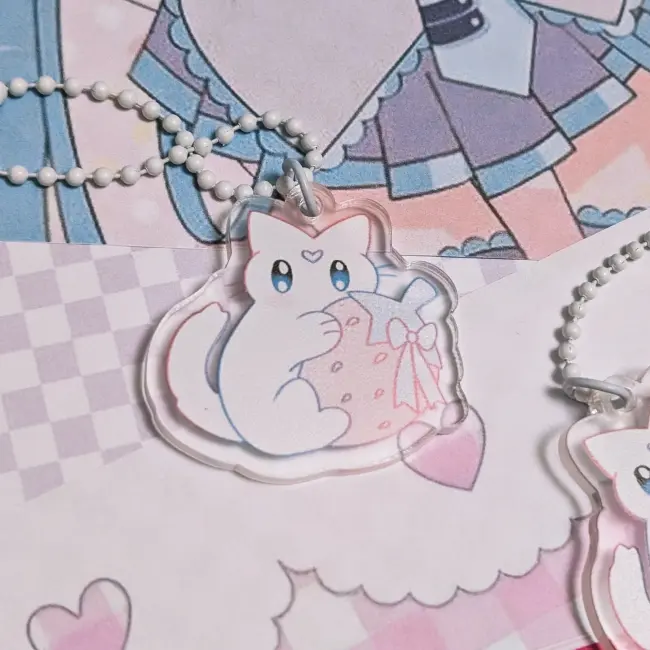 Брелок "Клубничка"