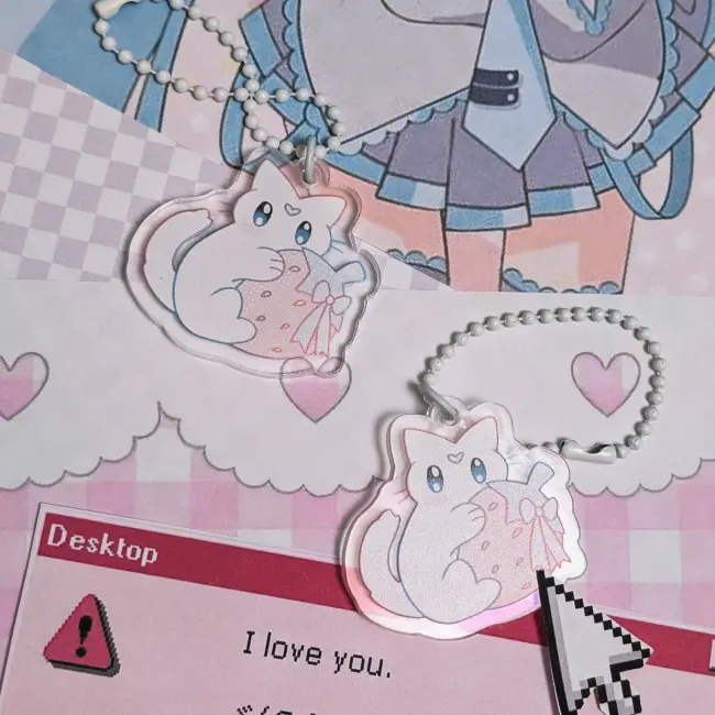 Брелок "Клубничка"