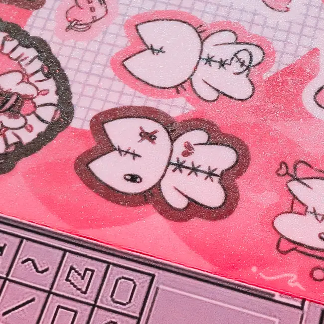 Стикерпак "Розовая кукла" с голо