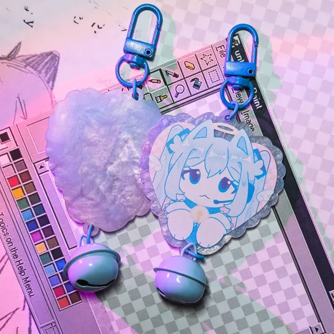 Брелок с бубенчиком "Мику"