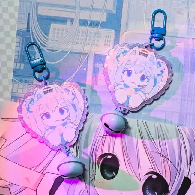 Брелок с бубенчиком "Мику"