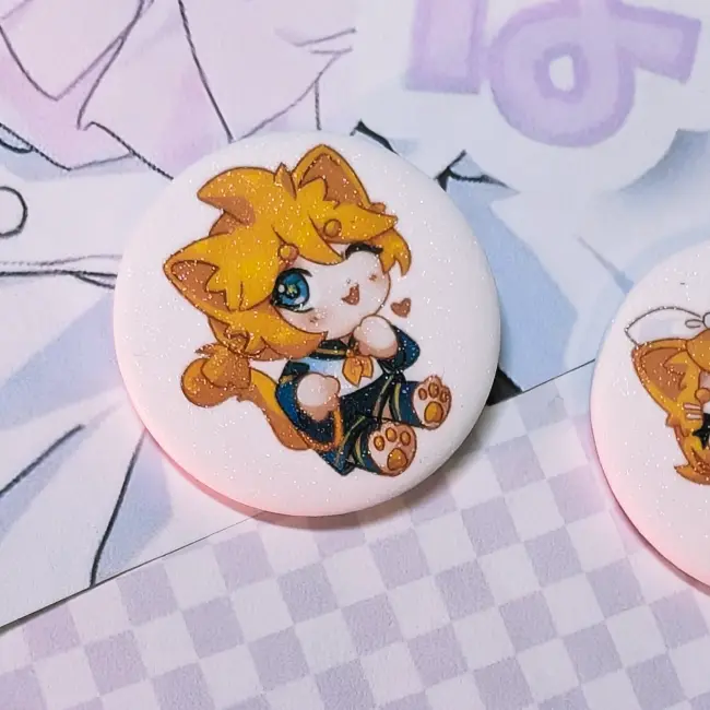 Парные значки "Рин и Лен"