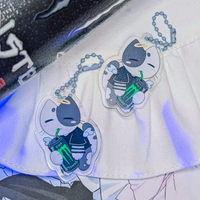 Брелок "Черный энеркотик"