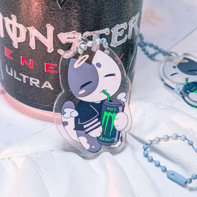 Брелок "Черный энеркотик"