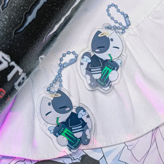 Брелок "Черный энеркотик"