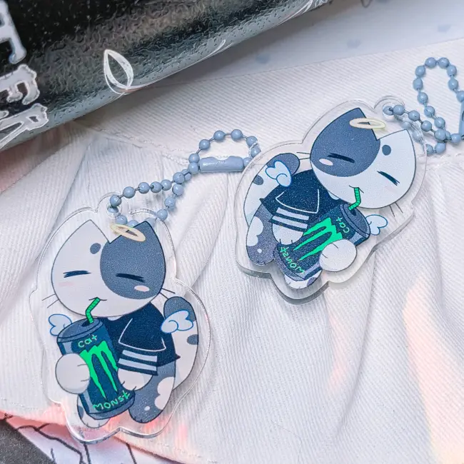 Брелок "Черный энеркотик"