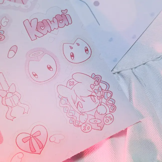 Стикерпак "Розовый" А5