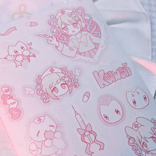 Стикерпак "Розовый" А5