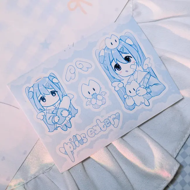 Стикерпак "Мику pills"