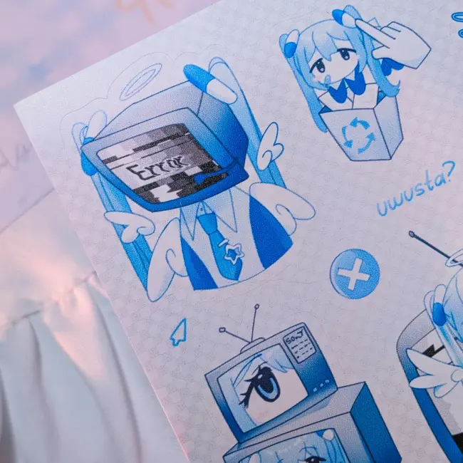 Стикерпак «Мику error»