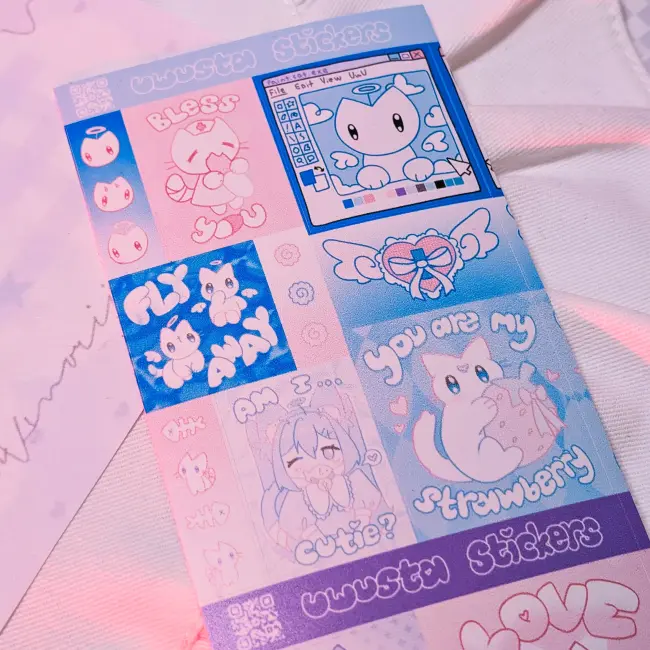 Стикерпак "Сине-Фиолетовый"