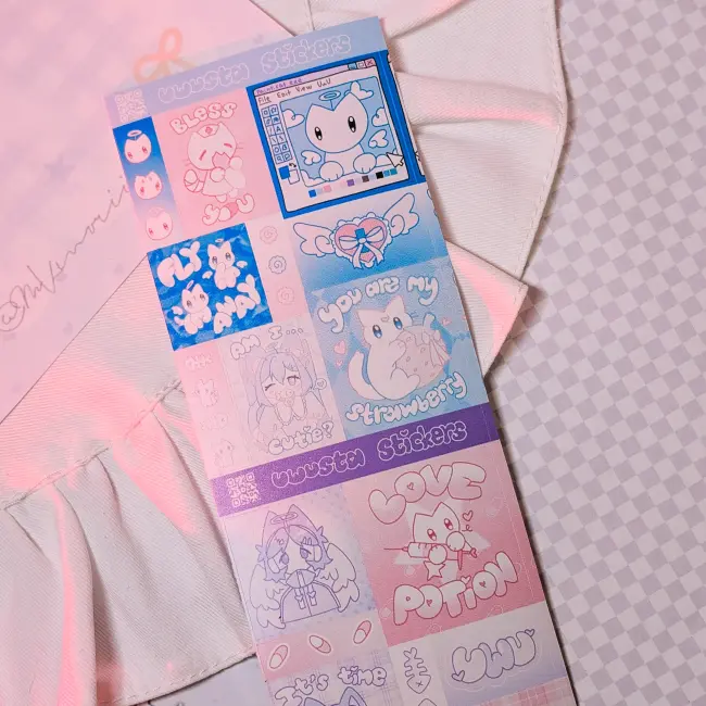 Стикерпак "Сине-Фиолетовый"