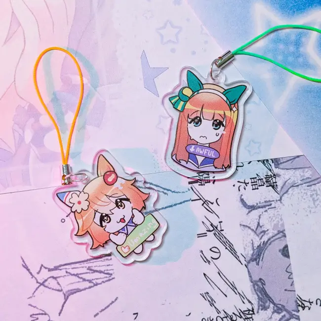 ГАЧА брелок "Stupid uma"