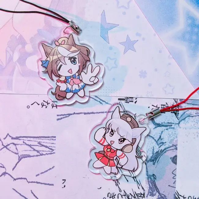 ГАЧА брелок "Stupid uma"