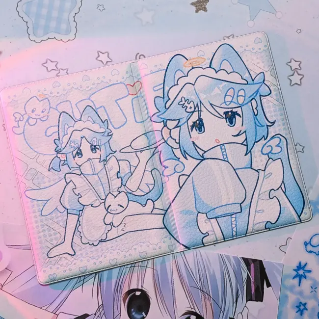 Обложка на паспорт "Тенши увуста"