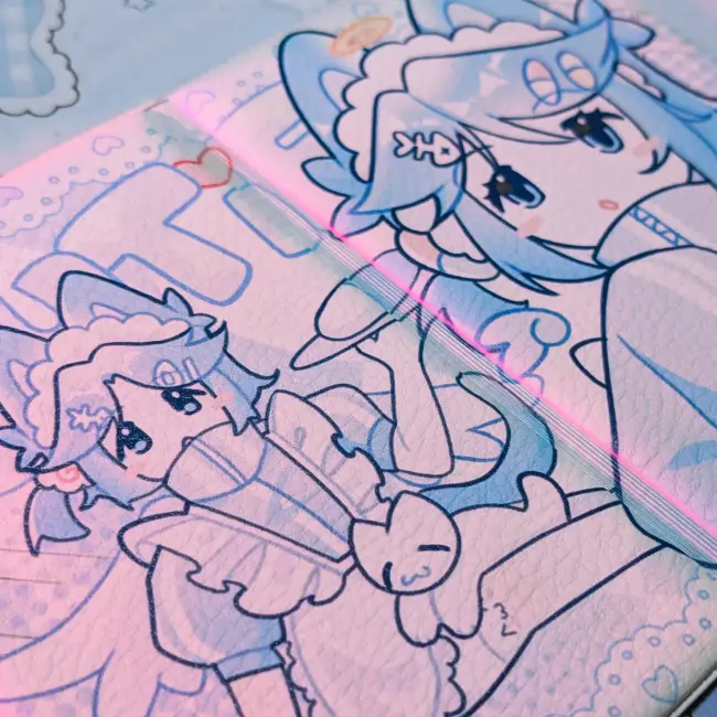 Обложка на паспорт "Тенши увуста"