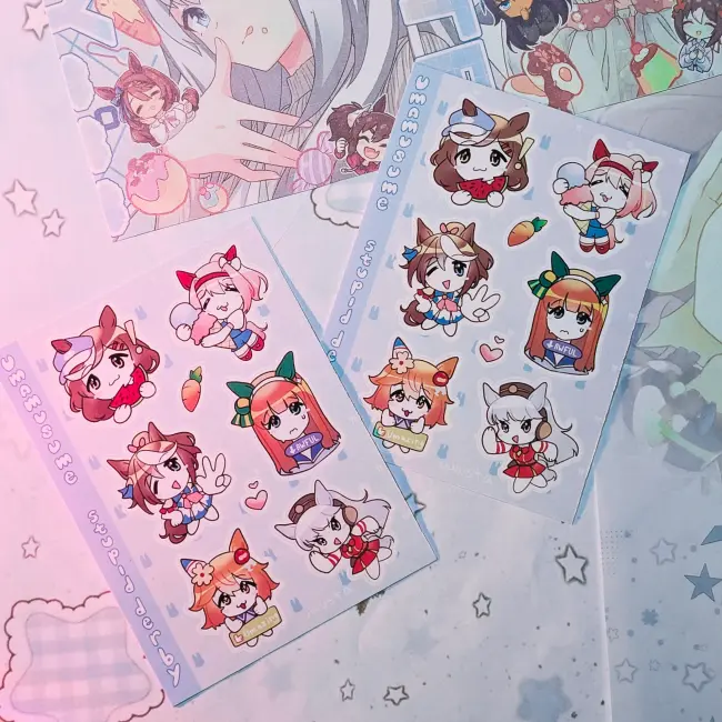 Стикерпак "Stupid Uma"