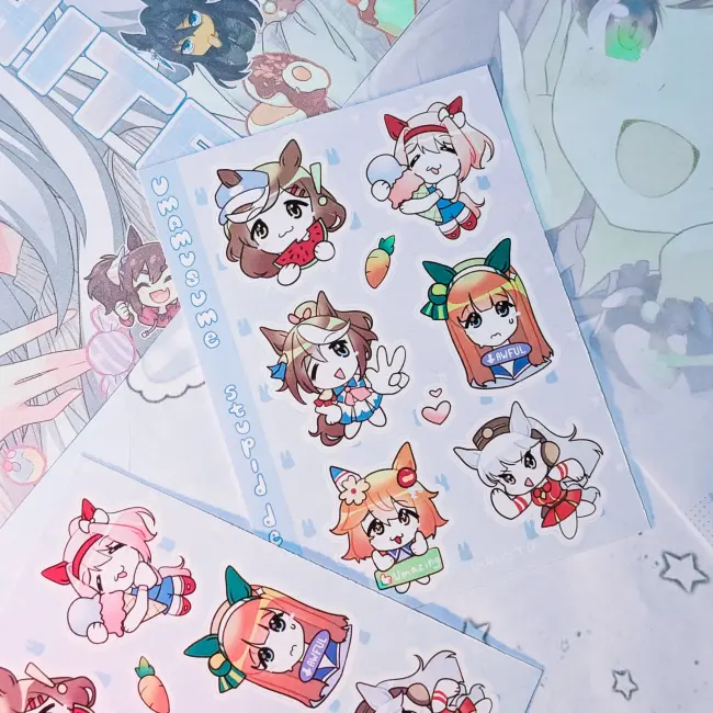 Стикерпак "Stupid Uma"