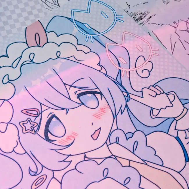 Плакат А4 "Мику"