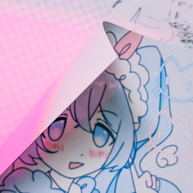 Плакат А4 "Мику"