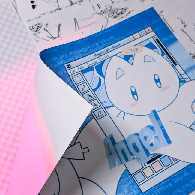 Плакат А4 "Котики"